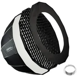 Walimex pro Studio Parabolic Softbox 120 Elinchrom (Parabole Softbox, 120 cm), Softbox + Reflektor