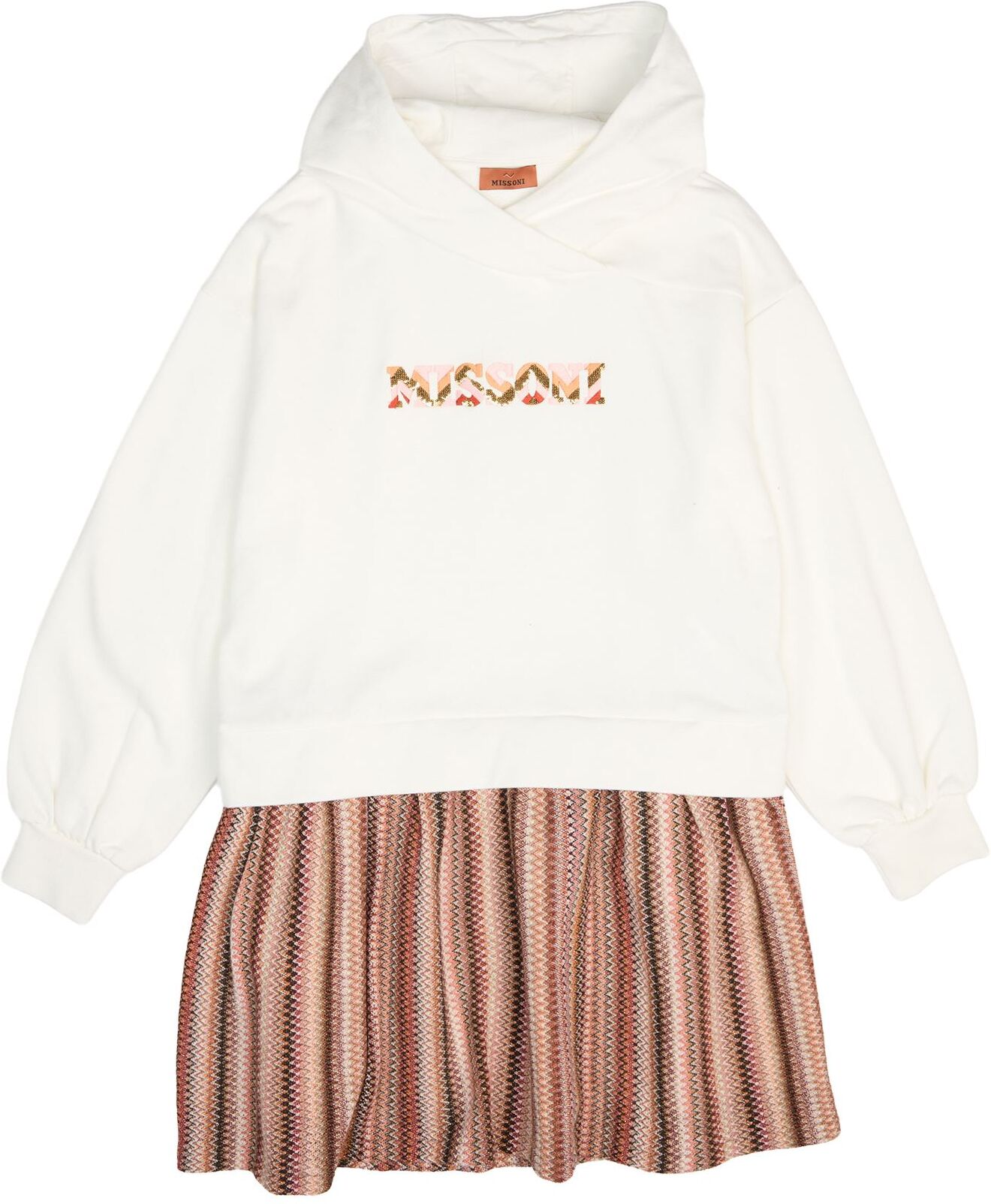 Missoni Kids Vestido para niña Chica Marfil 14 Chica
