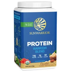 Sunwarrior - Warrior Blend Organic Protein - 750gChocolate Peanut Butter