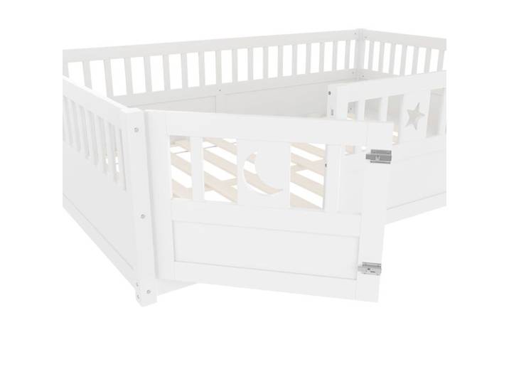 Lit enfant ZUONCEGLNG WX00370AAK sans matelas pin blanc 140 x 190 cm