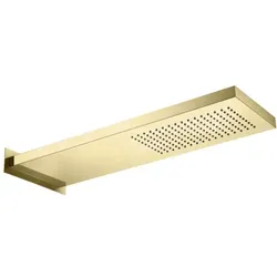 Herzbach LIVING SPA Wand-Regenbrause 30.661700.1.03 537x165mm PVD Gold