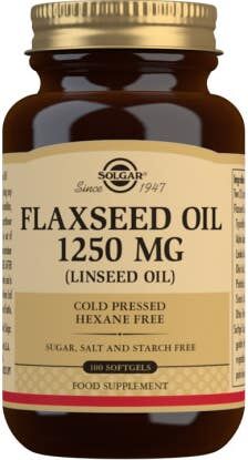 Solgar Aceite de Linaza 1250 mg 100 Perlas