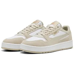 PUMA Court Classic Street Suede Sneaker 03 - PUMA white/desert dust/PUMA gold 40.5