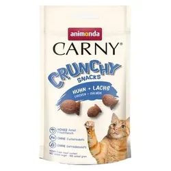 Animonda Sparpaket 10 x Sparpaket 100g crunchy Snack Huhn+Lac Carny