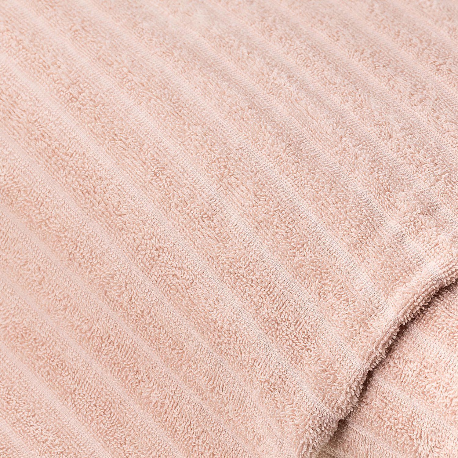 Walkfrottier "Streifen", peach