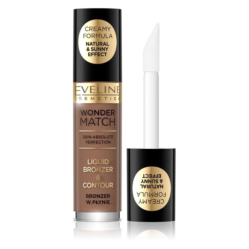Eveline Wonder Match Liquid Bronzer 02 4.5Ml (02, Bronzer, 4.50 ml) (44834350)