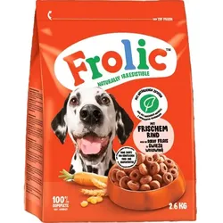 Frolic 2,6kg Beutel Rind