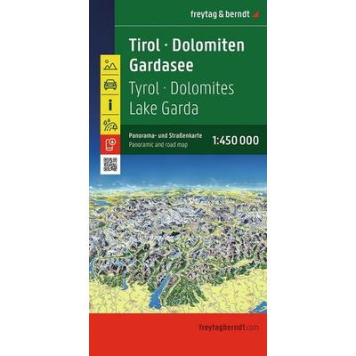 freytag & berndt Straßenkarte Tirol - Dolomiten - Gardasee - Panorama 1:450.000, Sonstige von , KOMPASS Freytag & Berndt, 978-3-7079-2085-7