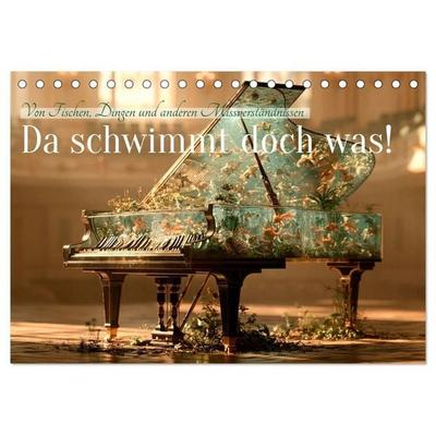 Da schwimmt doch was! (Tischkalender 2027 DIN A5 quer), CALVENDO Monatskalender