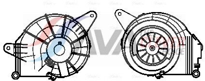 Ava Clever Choice Innenraumgebläse Ms8631 Für Mercedes