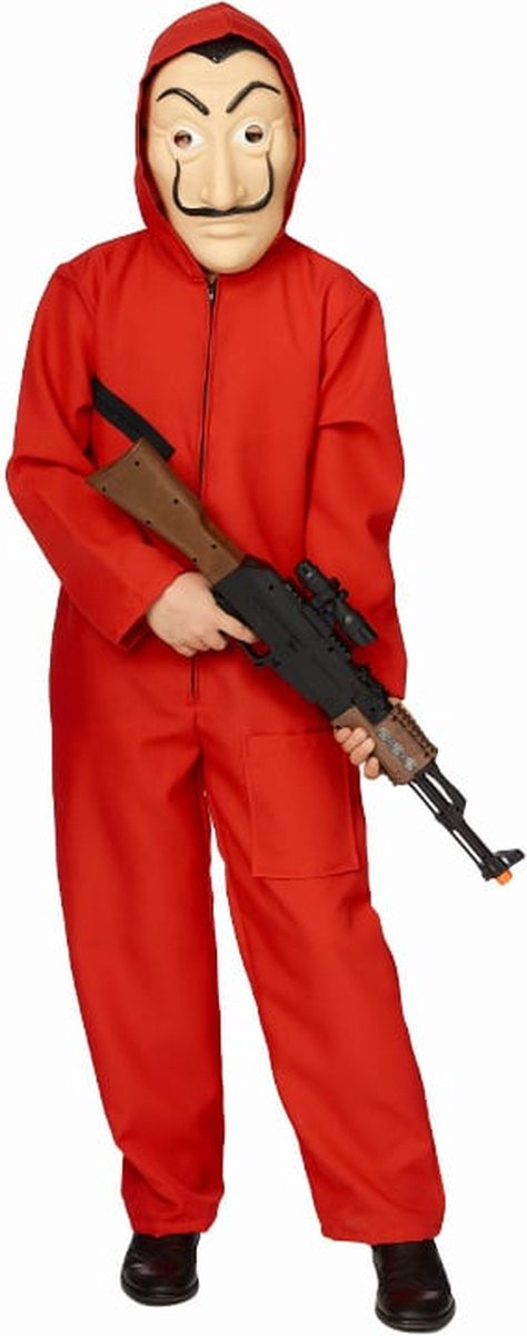 La Casa De Papel kostuum voor kinderen - Maat 140
