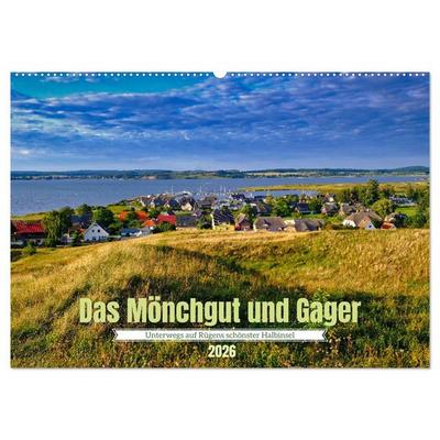Das Mönchgut und Gager (Wandkalender 2026 DIN A2 quer), CALVENDO Monatskalender