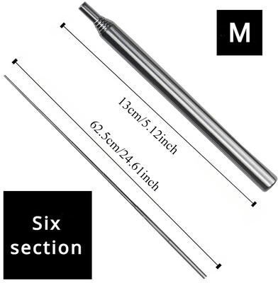 Smart Shopping Spot Telescopic Stainless Steel Camping Fire Starter Pipe For Outdoor Survival & BBQ m