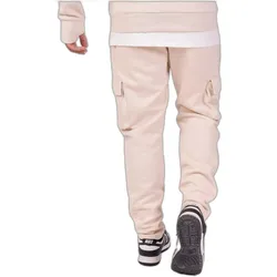 Project X Paris, Herren, Sporthose, cargo-jogginganzug aus fleece, weit geschnitten (M), Weiss