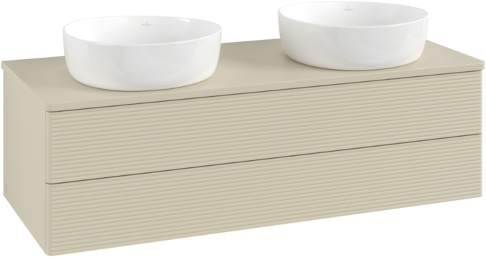 Villeroy und Boch Villeroy & Boch Antao Waschtischunterschrank 1200x360x500mm K24150HJ mit Struktur FK/AP: HJ/0