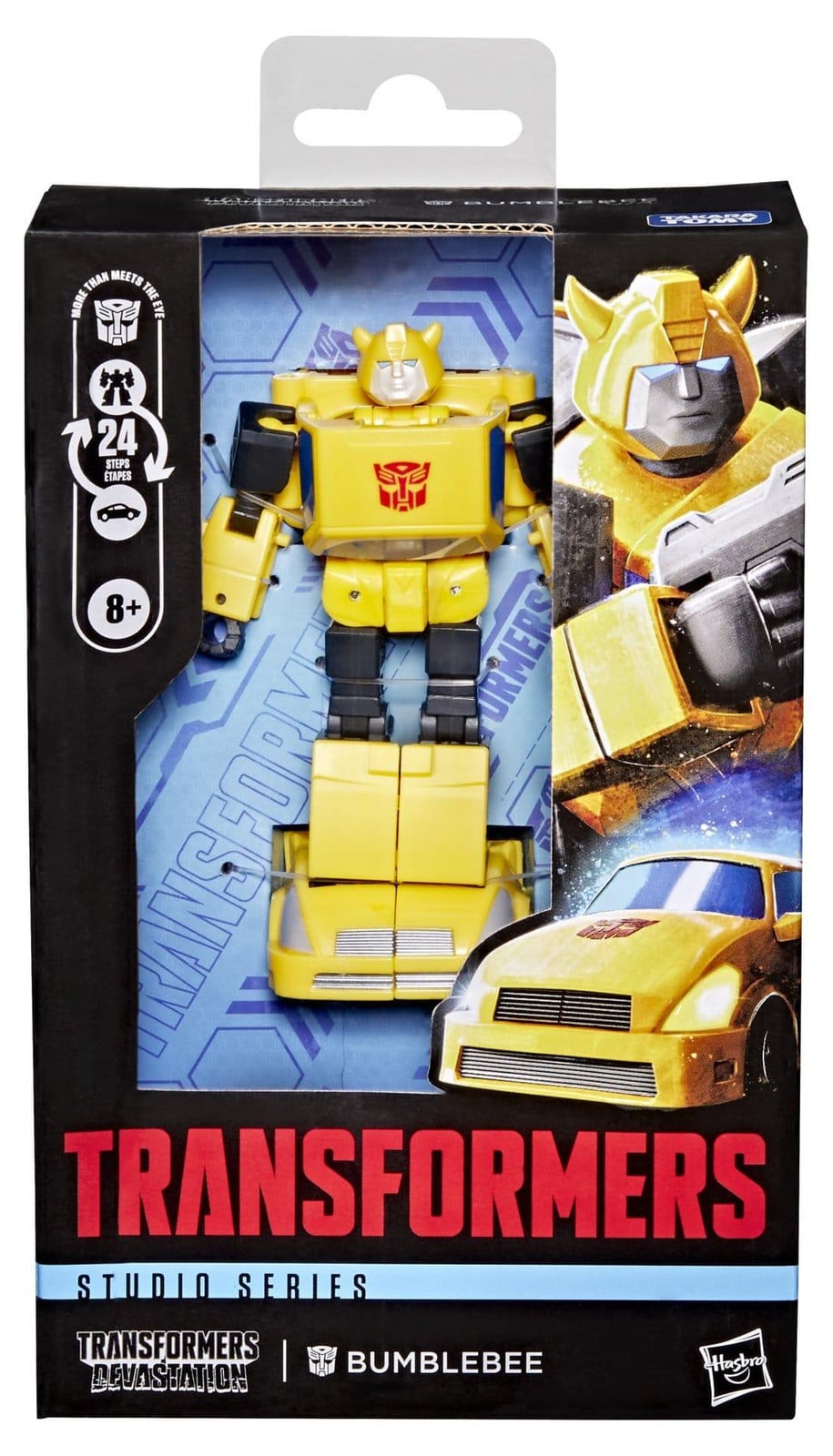 Hasbro Transformers Studio Series Bumblebee Devastation Deluxe Class Figuur 11 cm