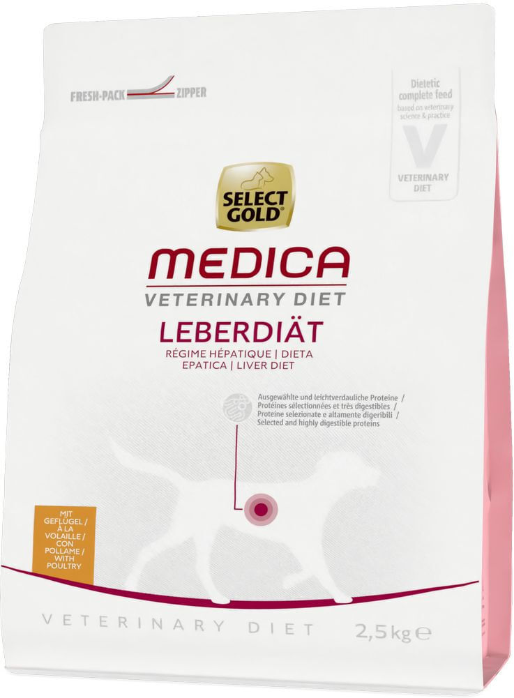 Select Gold Medica Dog Hepatic Pollame 2.5KG