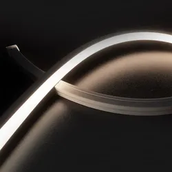 ISOLED Outdoor LED Strip NEON940 B13H13, IP67, 140 LED/m, 24V DC, 12W/m 4000K, 500cm / 1.3cm, inkl. Montageclips ISO-116185