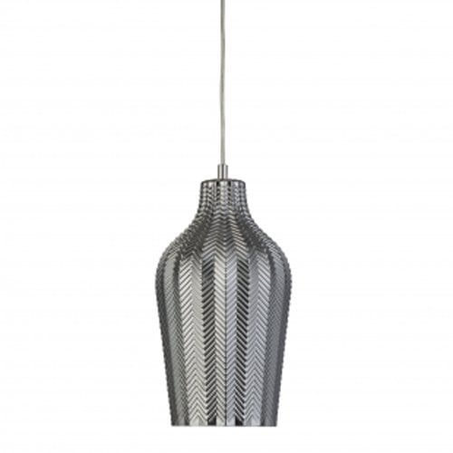 Design hanglamp Chevron Searchlight - Zilver