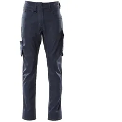 Damen Bundhose "UNIQUE" Diamond einfarbig - 76C36 - schwarzblau