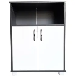 HTI-Living Küchenschrank Grau/Weiß Blanca