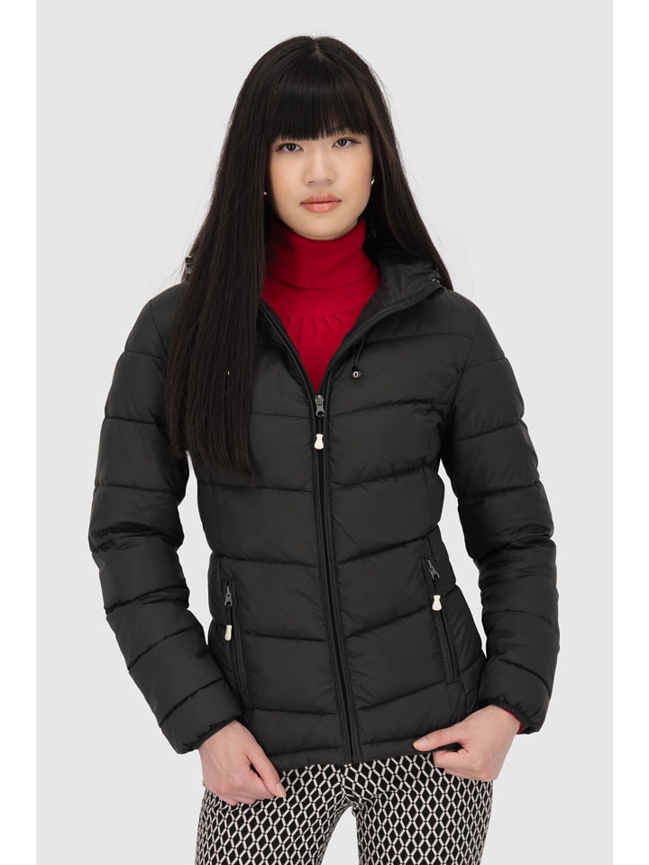 alife and kickin Steppjacke "Liraz" in Schwarz - M