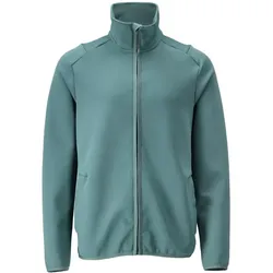 MASCOT Herren Fleecepullover mit Reißverschluss CUSTOMIZED Hell Waldgrün 4XL - 22585-608-35-4XL - Hell Waldgrün
