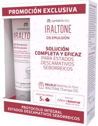Iraltone Pack Ds Emulsión 30 ml + Champú 75 ml