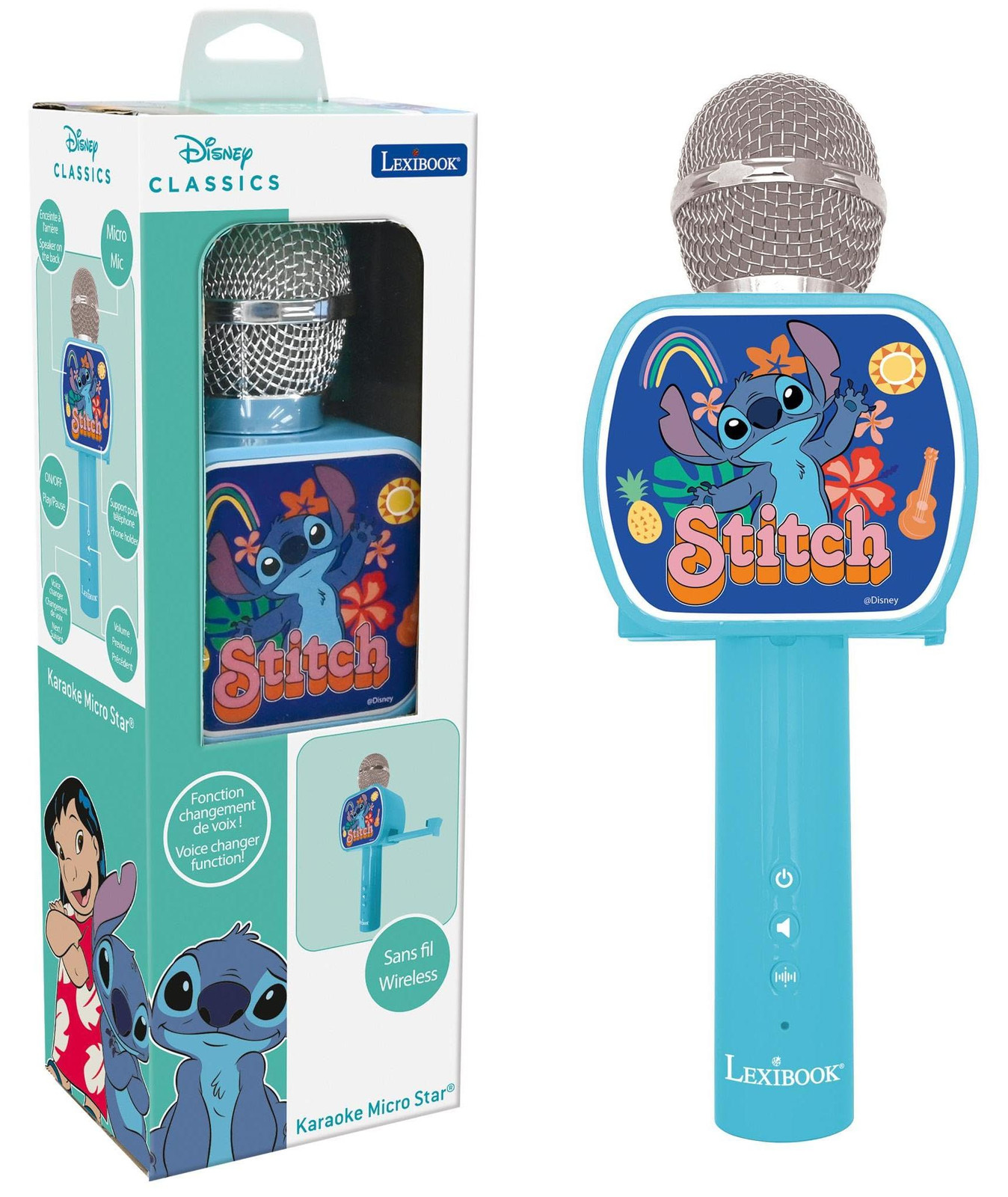 Lexibook Stitch Bluetooth-microfoon MIC240DLXB