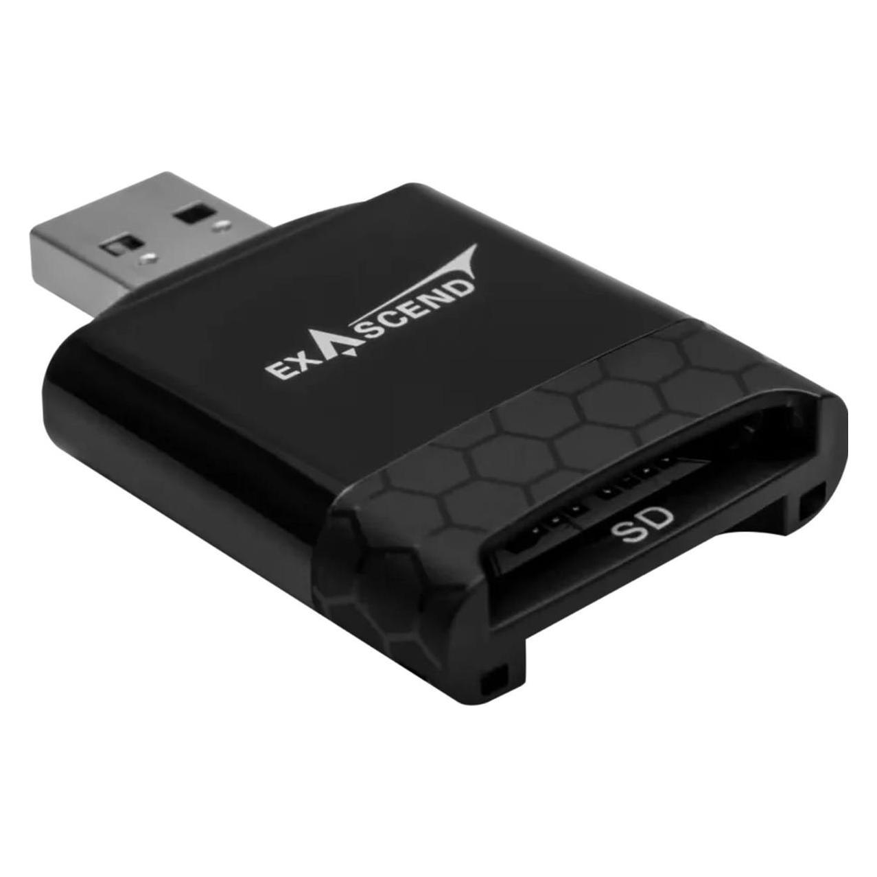 Exascend Card Reader SDXC UHS-II (Neuheit) (USB 2.0, USB 3.0, USB-C 3.2 Gen 1) (ES117912)