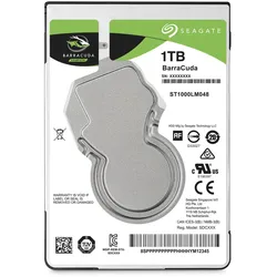 Seagate Barracuda 2.5" Interne Festplatte 1 TB 5400 RPM 128 MB 2.5" Serial ATA III