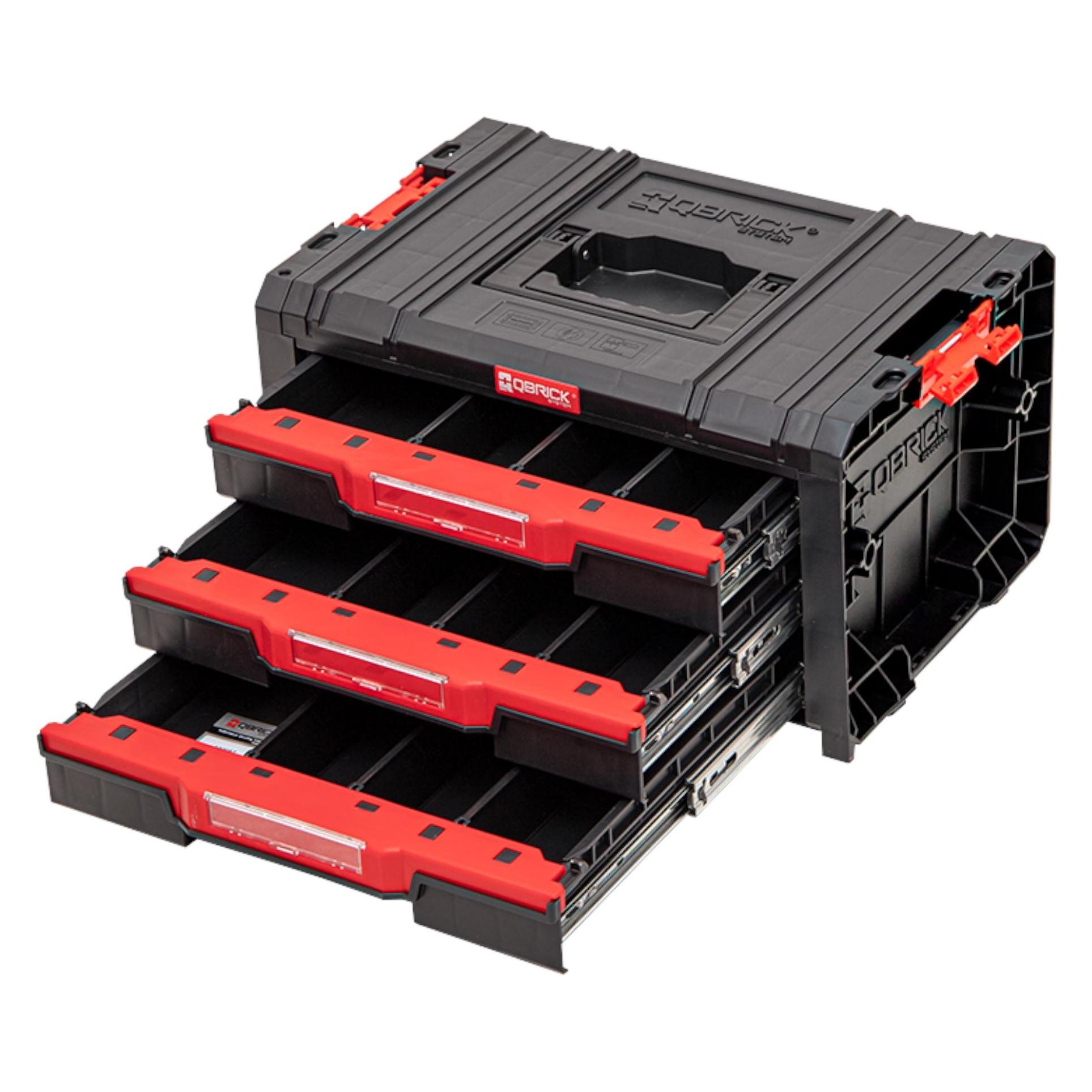 Qbrick System Pro Drawer 3 (3 Teile) (SKRQPROD3B2CZAPG003)