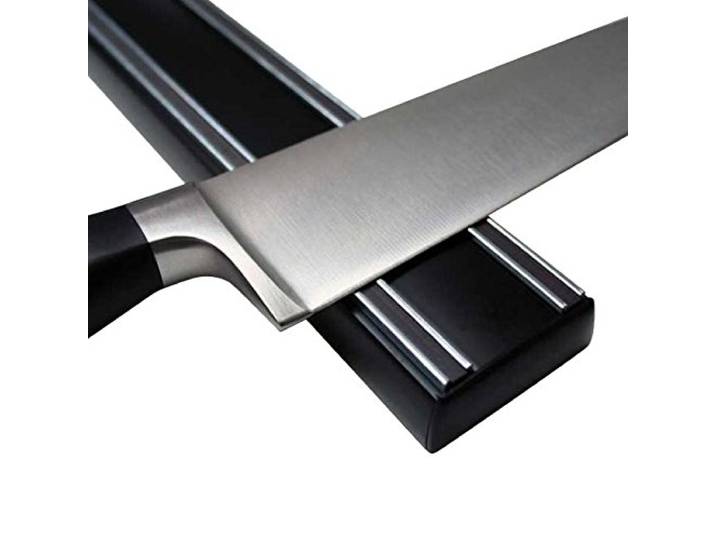 Messer Magnetleiste/Magnet Messerhalter Messerleiste Professional extra stark aus Kunststoff 35/50 cm - Platz für 6 Messer Inklusive Befestigungsschrauben, Länge:500 mm