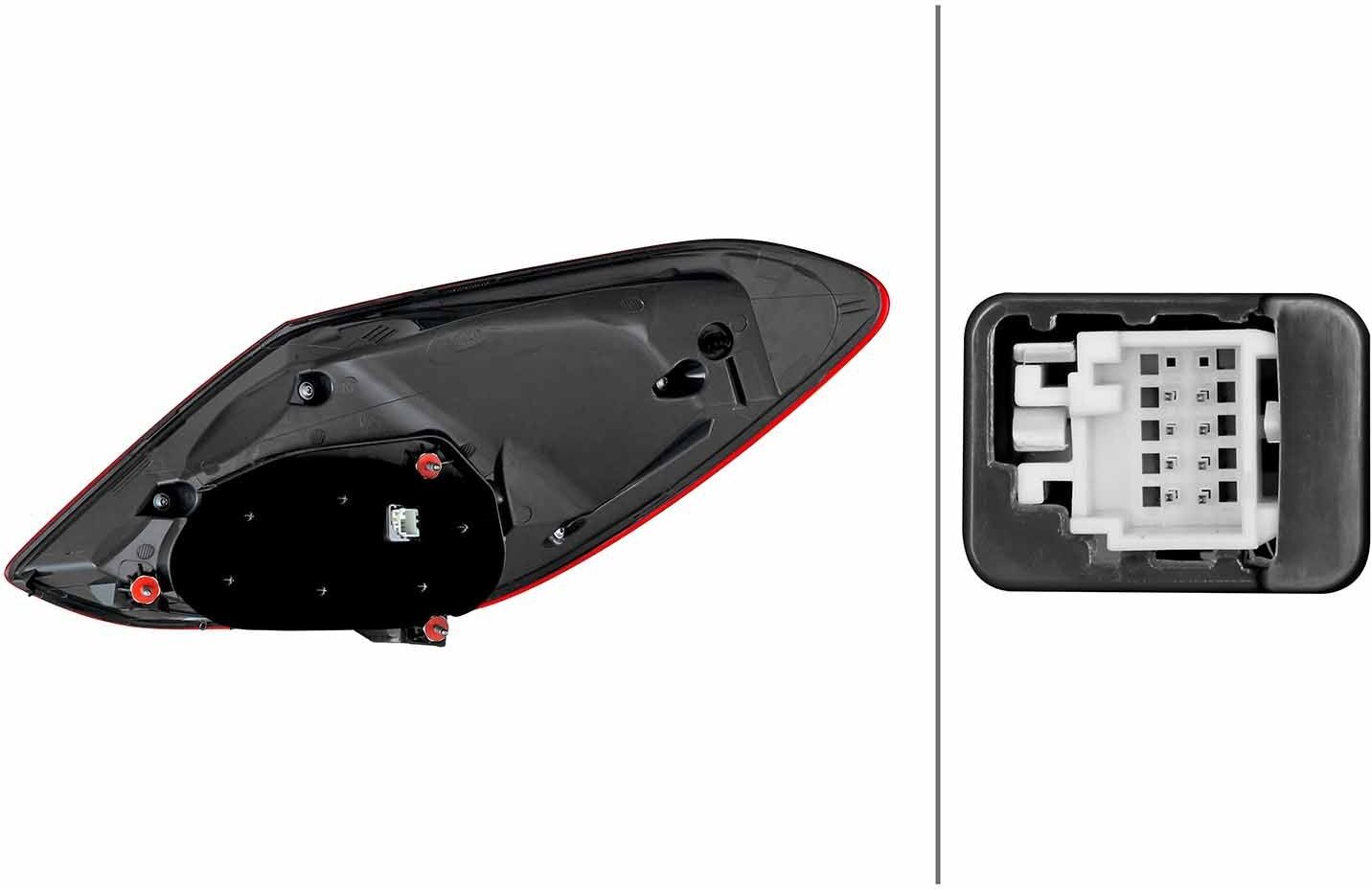 HELLA 2SK 354 874-071 Rear light