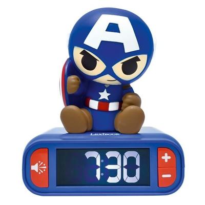 Captain America Nachtlicht Wecker