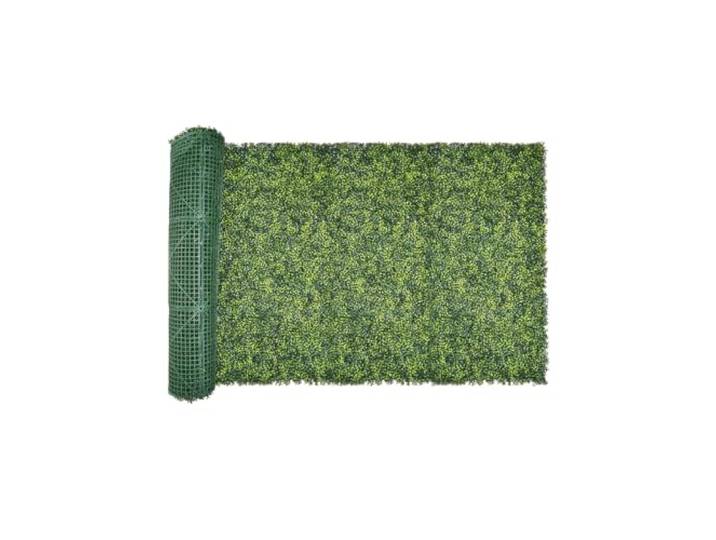 VEVOR Mur Végétal Artificiel\, 300x150 cm\, Panneau Mural Décoratif Herbe de Milan Emboîtable\, pour Décoration Intérieure et Extérieure\, Couverture de Clôture Intimité en Lierre\, Brise-vue Mural Jardin