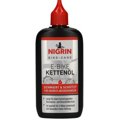 NIGRIN Kettenschmierung Fahrrad-Kettenöl e-bike Bike Care [100 ml] 50084