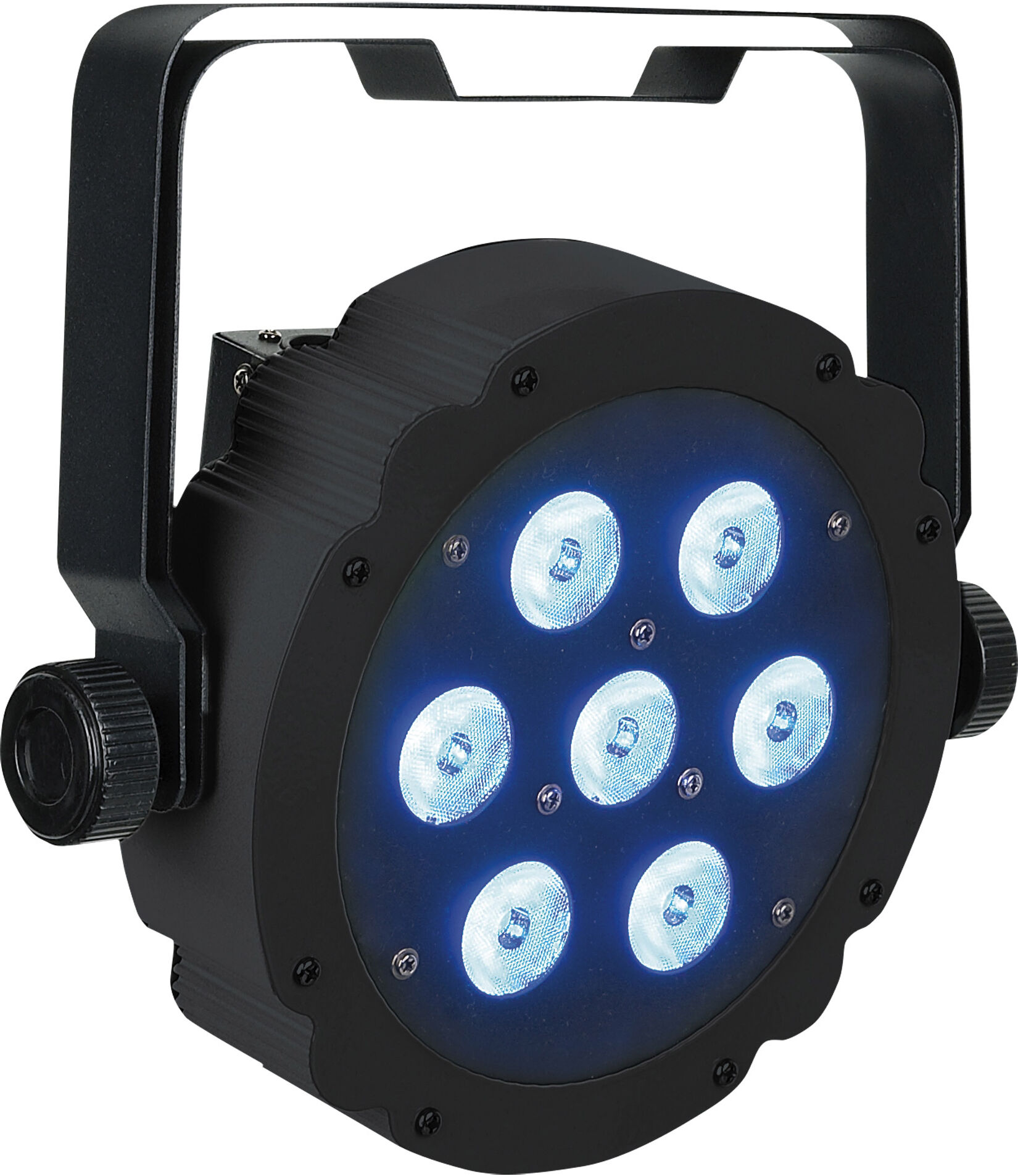 Showtec Compact Par 7 Q4 7x 4 W Rgbw Led Par - Schwarz