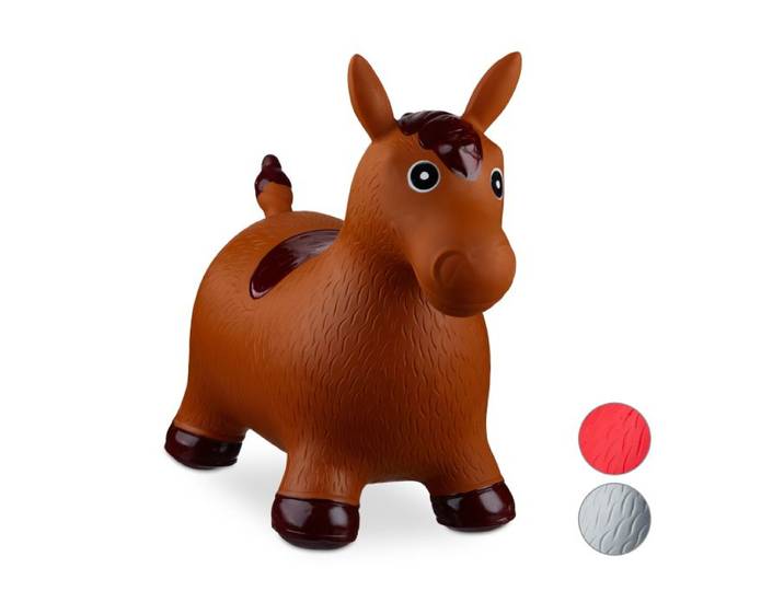 Relaxdays Ballon sauteur Cheval