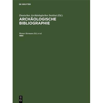 1990, Gebundene Ausgabe von , De Gruyter, 978-3-11-230894-3