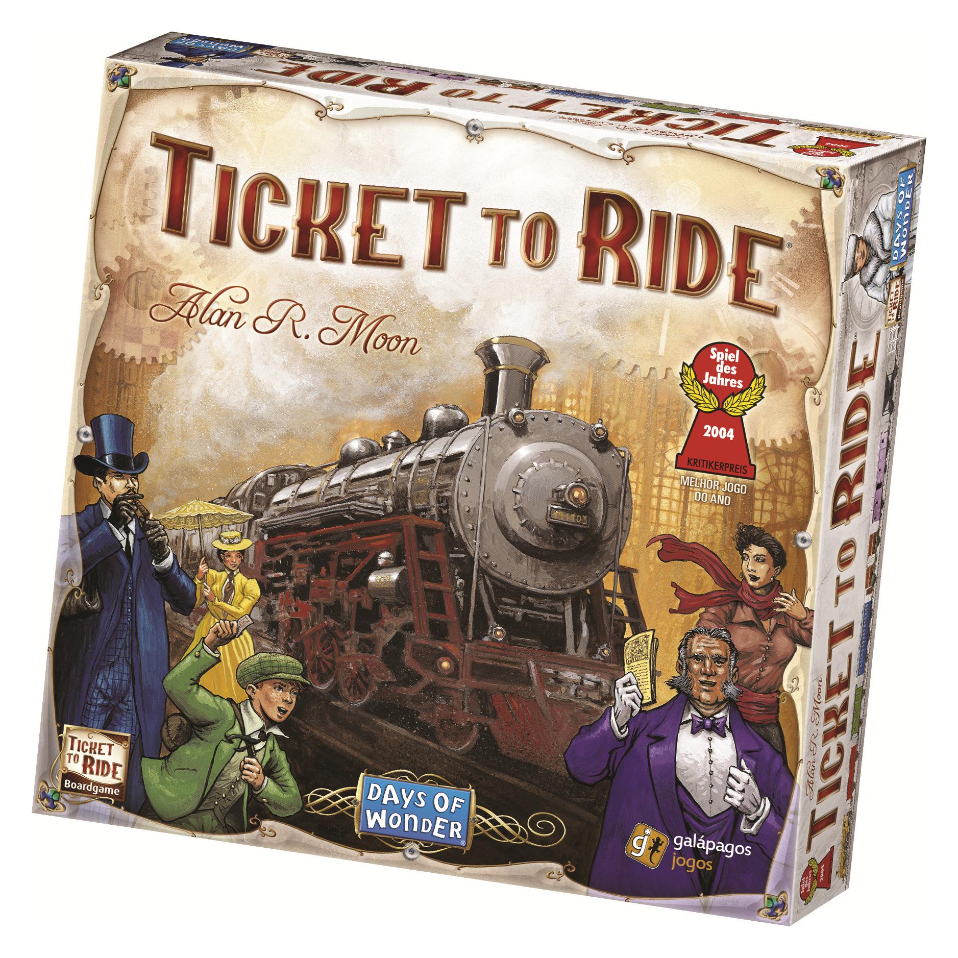 Enigma Ticket to Ride - USA (Nordic) (DOW7201S) (Englisch, 2 - 5 Spieler) (DOW7201S)