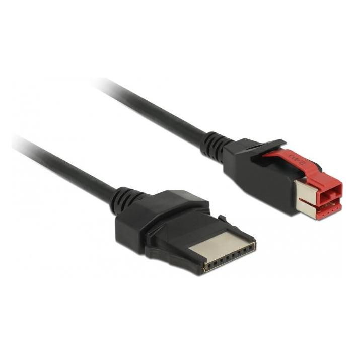 Delock 85477 PoweredUSB Kabel Stecker 24 V (1 m, USB 2.0) (85477)