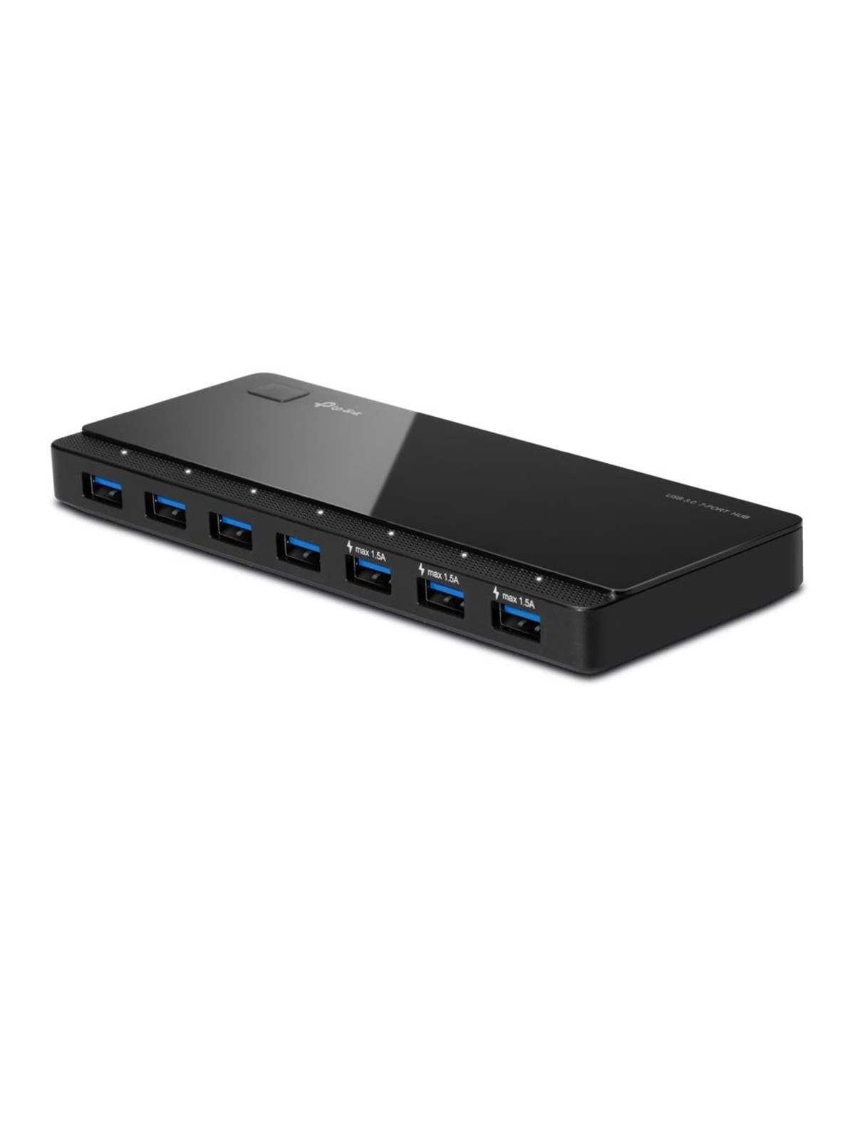 TP-Link UH700 USB 3.0 7-Port Hub USB-Hubs - USB 3.0 - 7 - Schwarz