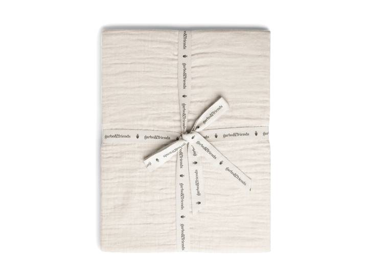 Garbo&Friends Drap-housse Eggshell Muslin 60x120x20 cm