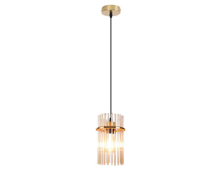 Nettlife Pendelleuchte Arnsberg Ⅲ 16/10/150 cm, Goldfarben, Metall, E27, 10x150x16 cm, Lampen & Leuchten, Innenbeleuchtung, Hängeleuchten, Pendelleuchten