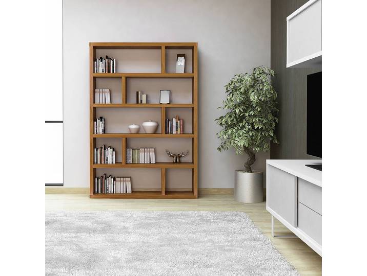Étagère Panneau alvéolaire contreplaqué Marron/Mukali 173cm