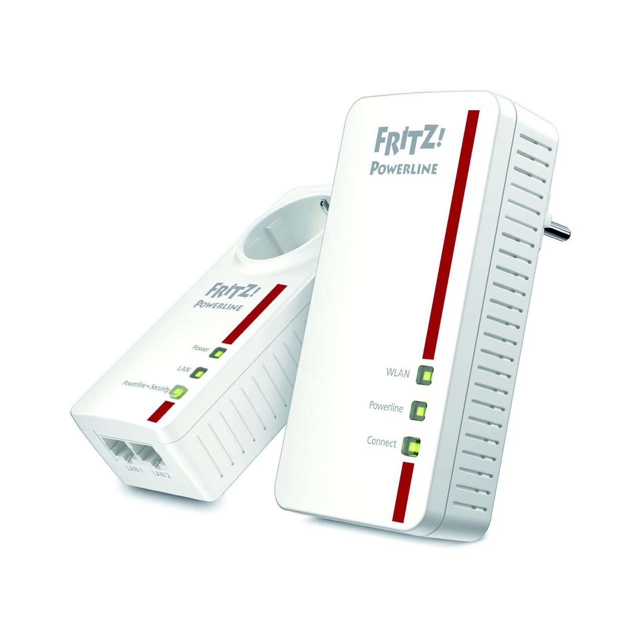 AVM FRITZ!Powerline 1260 WLAN Set 1200 MBit/s 1x LAN 10/100/1000 / WLAN 866 MBit/s weiss