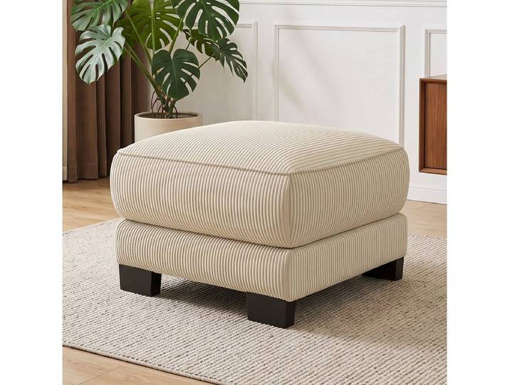 Odikalo Sofa Modulares Sofa Ecksofa Lendenkissen Cordbezug Wohnzimmer und Wohnung, mit modularem Rahmendesign, ideal für Wohnzimmer und Wohnung
