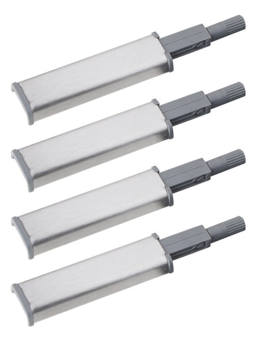 Utrusta Druksnapper Magneetsnapper Push to Open Greeploos voor Keukenkastjes - 4 stuks