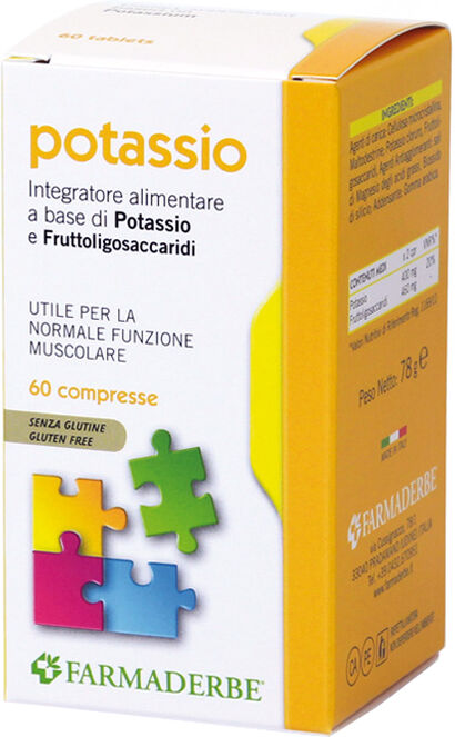 Farmaderbe Potassio 60 Compresse